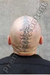 Head Man White Tattoo Slim